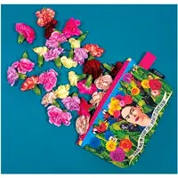 LTPRTZ Frida Kahlo Tasche – 22,9 cm große Reißverschlusstasche für Stifte, Werkzeuge, Kosmetik und mehr