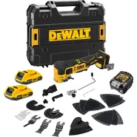 DeWalt DCS358D2 DCS358D2-QW Akku-Oszillierer inkl. 2. Akku Ladegeraet Koffer