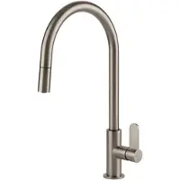 Gessi 60077, Ziehen, Edelstahl, Hebelgriffe, Einzelbild, 3/8", Typ C