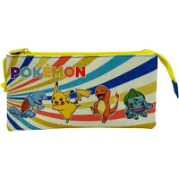 Pokémon Federmäppchen Federmappe mit Reißverschluss
