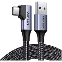 UGREEN US385, 1 m, USB A, USB C, USB 3.2 Gen 1 (3.1 Gen 1), 5 Gbit/s, Schwarz