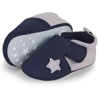 Sterntaler Baby Jungen Krabbelschuh Slipper, Blau (Marine 2301951), 23/24 EU
