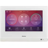 Legrand 3488W Touchscreen mit 7” Bildschirm für Hausautomation MyHome, Farbe: Weiß