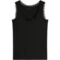 Marc O'Polo Unterhemd , Damen, Gr. XS, N-Gr, schwarz, Jersey, Obermaterial: 87% Modal, 13% Elasthan, Unterhemden Unterhemd, Jersey im Materialmix mit TENCEL Modal