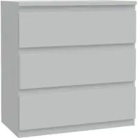 Forte Kommode "EDMORE", grau, B:77,2cm H:79,8cm T:42,2cm, Sideboards, Kommode, Kommode, Breite ca. 78 cm
