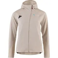 Klättermusen Huge Zip Hoodie W's silver creme-fossil tan (1003) M