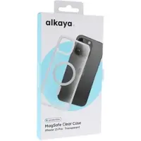 Alkaya . LUCID MagSafe kompatible Schutzhülle für iPhone 15 Pro, Transparent