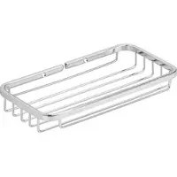Evenes Seifenkorb Eblino, Metall verchromt, 200 x 25 x 100 mm - 93 072 26