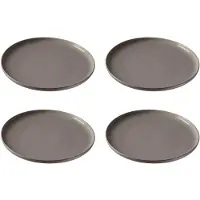 Ritzenhoff & Breker Speiseteller "Speiseteller Jasper ø 26.0 cm 4er Set", grau (taupe), L:26cm, Speiseteller, Speiseteller