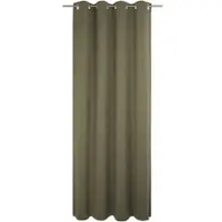 Wirth Vorhang "Trondheim B", braun, B:132cm H:185cm, Chenille, Polyacryl, Gardinen, Vorhang