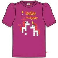 LEGO kidswear LWTUNA 700 - T-shirt Short Sleeve fuchsia (4071) 134
