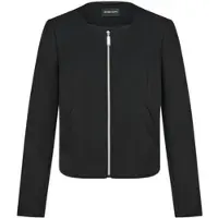 Peter Hahn Jersey-Jacke schwarz
