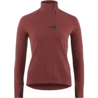 Klättermusen Huge Half Zip Sweater W's madder red (217) XS