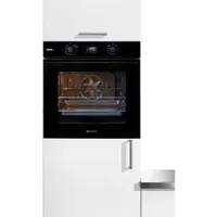 Bauknecht Pyrolyse Backofen "BBA2S85PU1AK", Energieeffizienz: A+, schwarz, B:59,5cm H:59,5cm T:55,1cm, Backöfen, AirFry-Funktion gart mit heißer Umluft und wenig bis keinem Öl, Pyrolyse Backofen