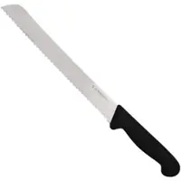 Schneider Brotmesser, 25 cm, Küchenmesser aus erstklassigem Chrom-Molybdän-Stahl, Welle