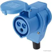 Herth+Buss HERTH&BUSS Steckdose, 3-polig, 16 A blau - 51307025 - blau