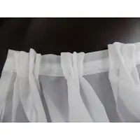Wirth Gardine "Chloé", weiß, B:300cm H:260cm, Polyester, Gardinen, Gardine, Fertig-Store mit FB 1:3 nach Maß