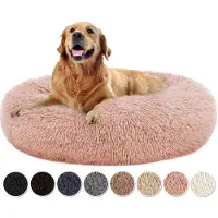 Sonstiges Haustierbett Donut Rosa 100x100x20cm