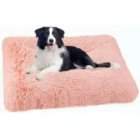 Sonstiges Hundebett Flauschig Orthopädisch Waschbar Anti-Rutsch 122x83cm Rosa