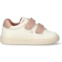 Tommy Hilfiger Sneaker , Mädchen, Gr. 29, Textil, rosa (natur), Lederimitat, Schuhe Sneaker, Freizeitschuh, Halbschuh, Klettschuh mit Kontrastbesatz