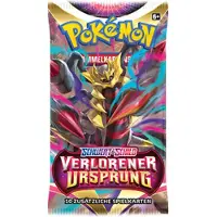 The Pokemon Company Pokémon TCG – Schwert & Schild Verlorener Ursprung | Booster | Deutsch | 10 Karten + Heartforcards Versandschutz