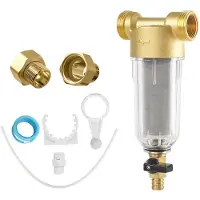 Merkloos Solidchoice – Wiederverwendbarer Wasserfilter, 1 Zoll, für Trinkwasser