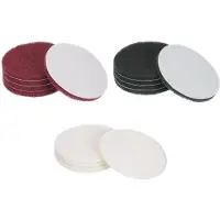 Merkloos Schleifpad – Nylon-Reinigungspad – 15 Stück, 12,7 cm (5 Zoll) – Wasser- und ölbeständig – Effektiver Reiniger – Geeignet für Bohrmaschinen – Rot/Grün...