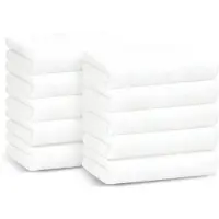 Merkloos Omgoods – Set mit 3 weißen Handtüchern – und saugfähig