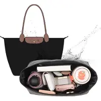 Merkloos Omgoods – Multifunktionaler Handtaschen-Organizer für verschiedene Taschen, Schwarz