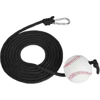 Merkloos Inovra – Schlagtrainer, verstellbar – Trainingsseil mit Ball – Fördert die Hand-Augen-Koordination – Verbessert die Schlagkraft – Tragbar – PVC/Polypropylen – Schlagtrainingseinrichtung
