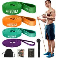 Merkloos Solidchoice – Set mit 4 Widerstandsbändern – Für Fitness und Krafttraining