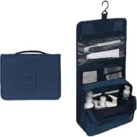 OEM Reise Toiletentasche für Damen und Herren - - Reiseorganizer für Toilettenartikel - Kompakt - Wasserfest - Ideal für Camping und Reisen