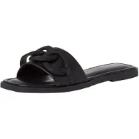 Tamaris Damen 1-1-27119-30 Slipper, Black Uni, 39 EU