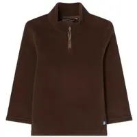Isbjörn of Sweden Cloud Halfzip Fleece Kids & Teens chocolate (23) 98/104cl