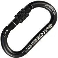 Kong Italy Oval Alu Classic Schraubkarabiner