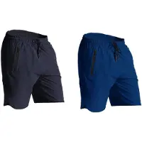 Merkloos Solidchoice – Sportliche Shorts mit Reißverschlusstaschen für intensives Training