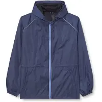 Perletti Herren Veste Imperméable Pour Homme Regenjacke, blau, M