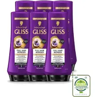GLISS 6 x Full Hair Wonder Conditioner - 200 ml - Großpackung - 6 Stücke