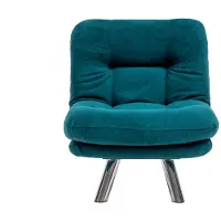 Hannah Home , Misa- FTN2322, Benzingrün, Schlafsofas, 400 gr/m², Rahmen: 100% Metall