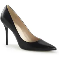 Pleaser CLASSIQUE-20 Damen Pumps von , Schwarz Matt , EU 41, US 11