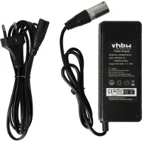 VHBW Ladegerät kompatibel mit NCM London ab 2014, Essen ab 2015, Rome ab 2016, Paris ab 2014 Fahrradakkus, E-Bike - Für Akkus, mit XLR Anschluss 100 W
