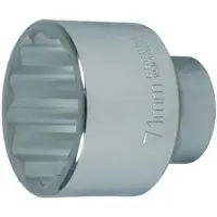 Projahn 1" Stecknuss 12kant 75 mm