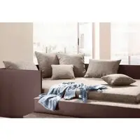 Maintal Dekokissen , beige (beige, unifarben), B:40cm L:40cm, Polyester, Dekokissen_Sitzkissen_Kissenhüllen, Dekokissen, (2-tlg.)