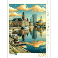 CALVENDO Puzzle Malmö | 2000 Teile, zusammengelegte Größe: 90 x 67 cm | Ein Puzzle mit einem Foto, das stundenlangen Spaß bietet
