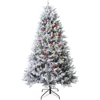 Sonstiges Künstlicher Weihnachtsbaum Schnee-Bestäubt 240 cm PE Spritzguss