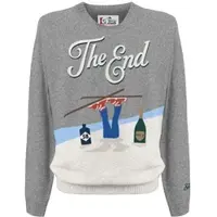 MC2 SAINT BARTH für Herren. HER0011 Jersey Heron The End grau (XL), Braun, Lässig, Wolle