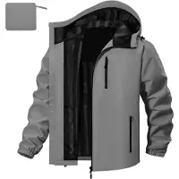 Merkloos Atmungsaktive Regenjacke für Männer - Ideal für Aktivitäten im Freien