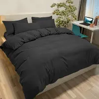 Merkloos Mikrofaser Bettwäsche Set 240 x 260 cm mit 2 Kissenbezügen