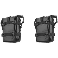 Merkloos Set von 2 Wasserdichten Sturztaschen für Motorrad und Fahrrad
