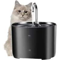 OEM Kühlschrank Wasserfilter - 2,2L Stille Wasserdispenser - Automatische Filter - Schwarz